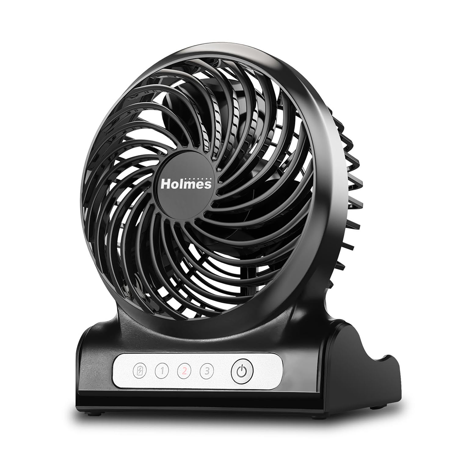 Foto 2 pulgar | Ventilador Personal Holmes Batería Recargable 3 Velocidades Color Negro - Venta Internacional