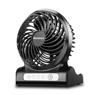 Foto 1 | Ventilador Personal Holmes Batería Recargable 3 Velocidades Color Negro - Venta Internacional