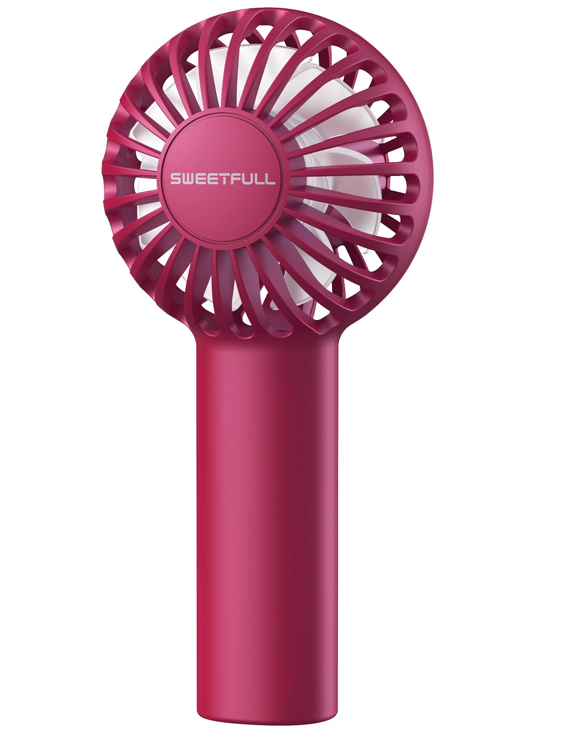 Ventilador Portátil Sweetfull Mini Recargable de 3 Velocidades Rojo - Venta Internacional