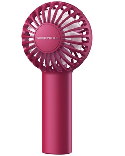 Foto 1 | Ventilador Portátil Sweetfull Mini Recargable de 3 Velocidades Rojo - Venta Internacional
