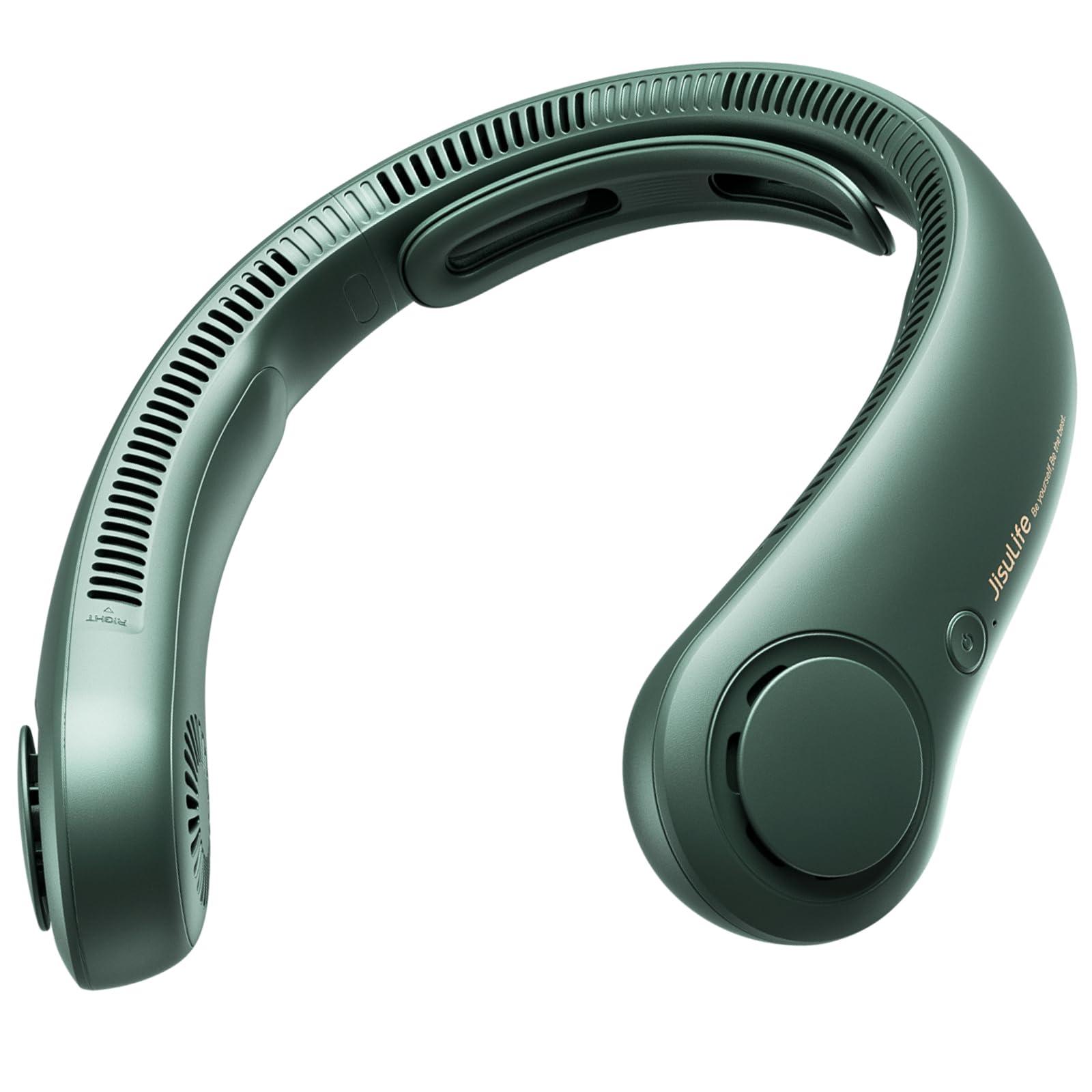 Foto 1 | Ventilador de Cuello Jisulife Portátil con Soporte para el Cuello  Verde - Venta Internacional