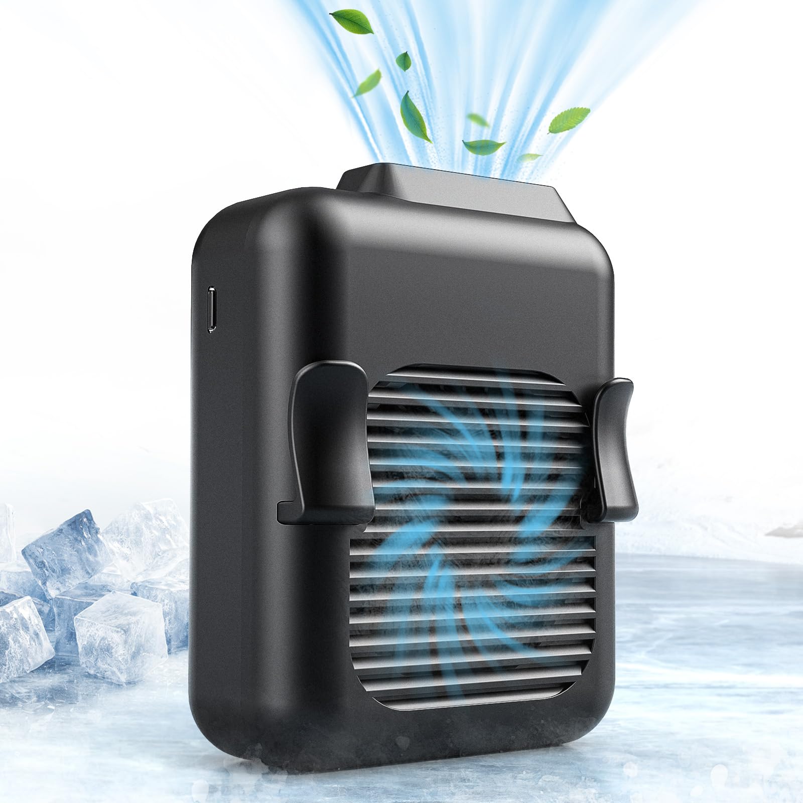 Ventilador de Cintura Portátil Koonie Recargable Con Fuerte Flujo De Aire 23h - Venta Internacional $1,051