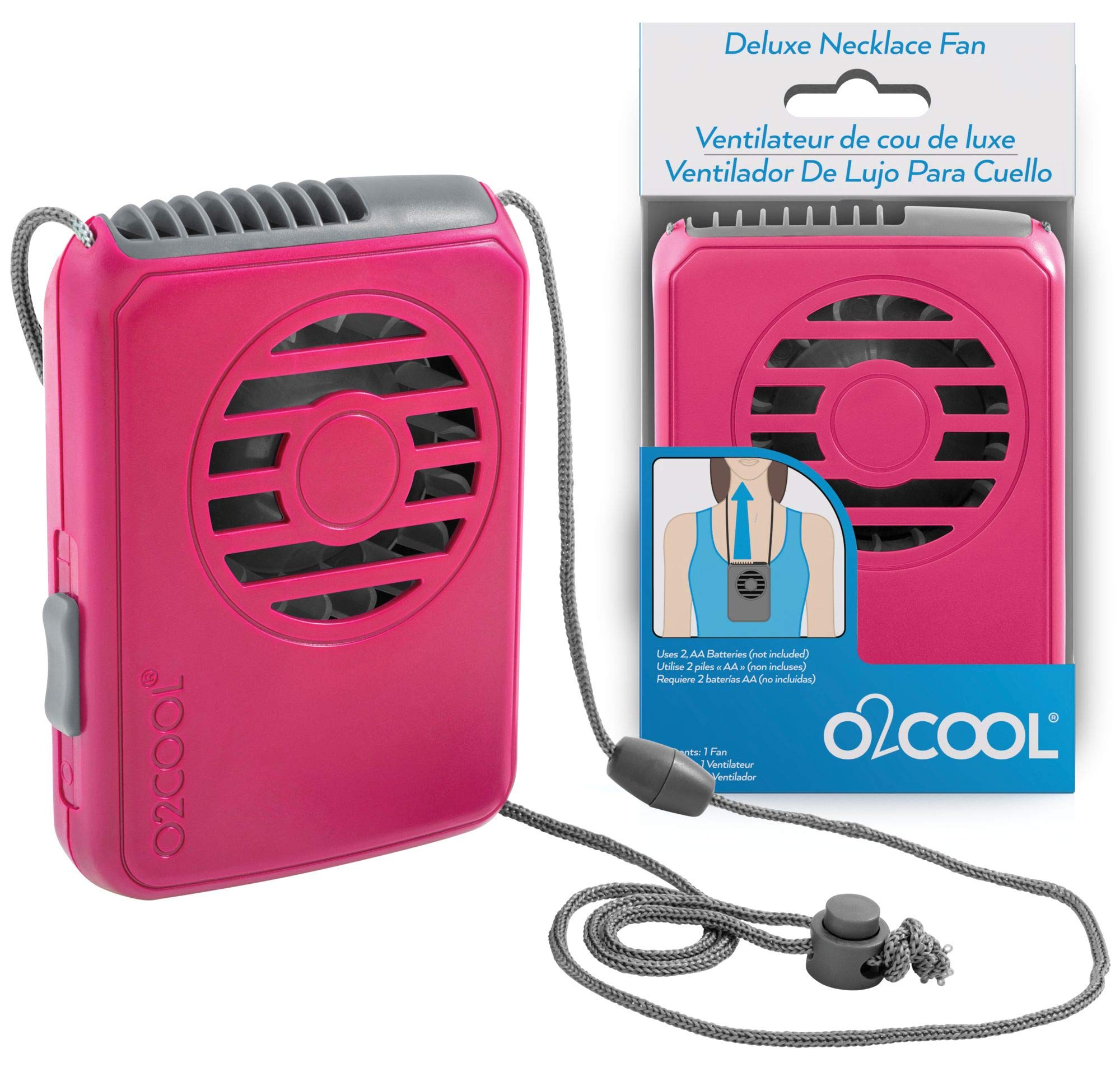 Foto 2 | Ventilador de Cuello Portátil O2cool - Venta Internacional