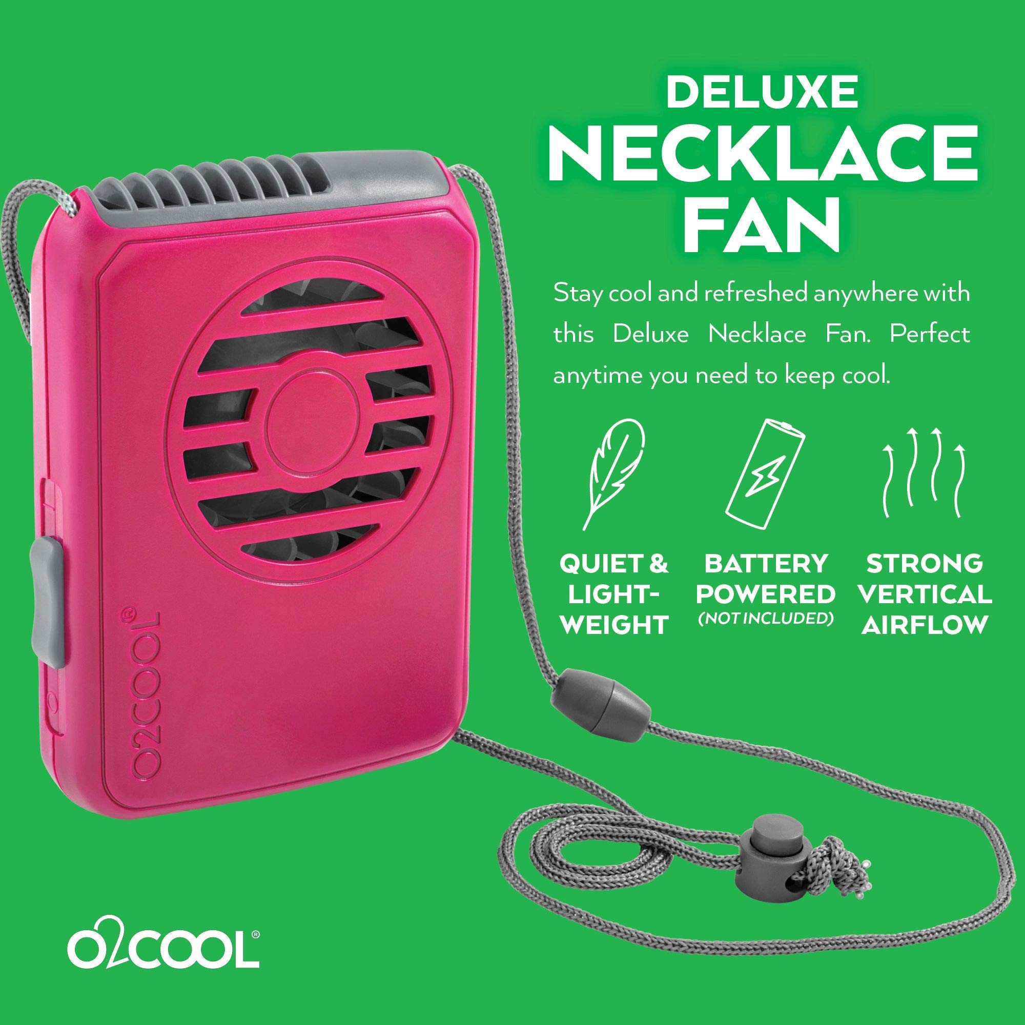 Foto 4 pulgar | Ventilador de Cuello Portátil O2cool - Venta Internacional