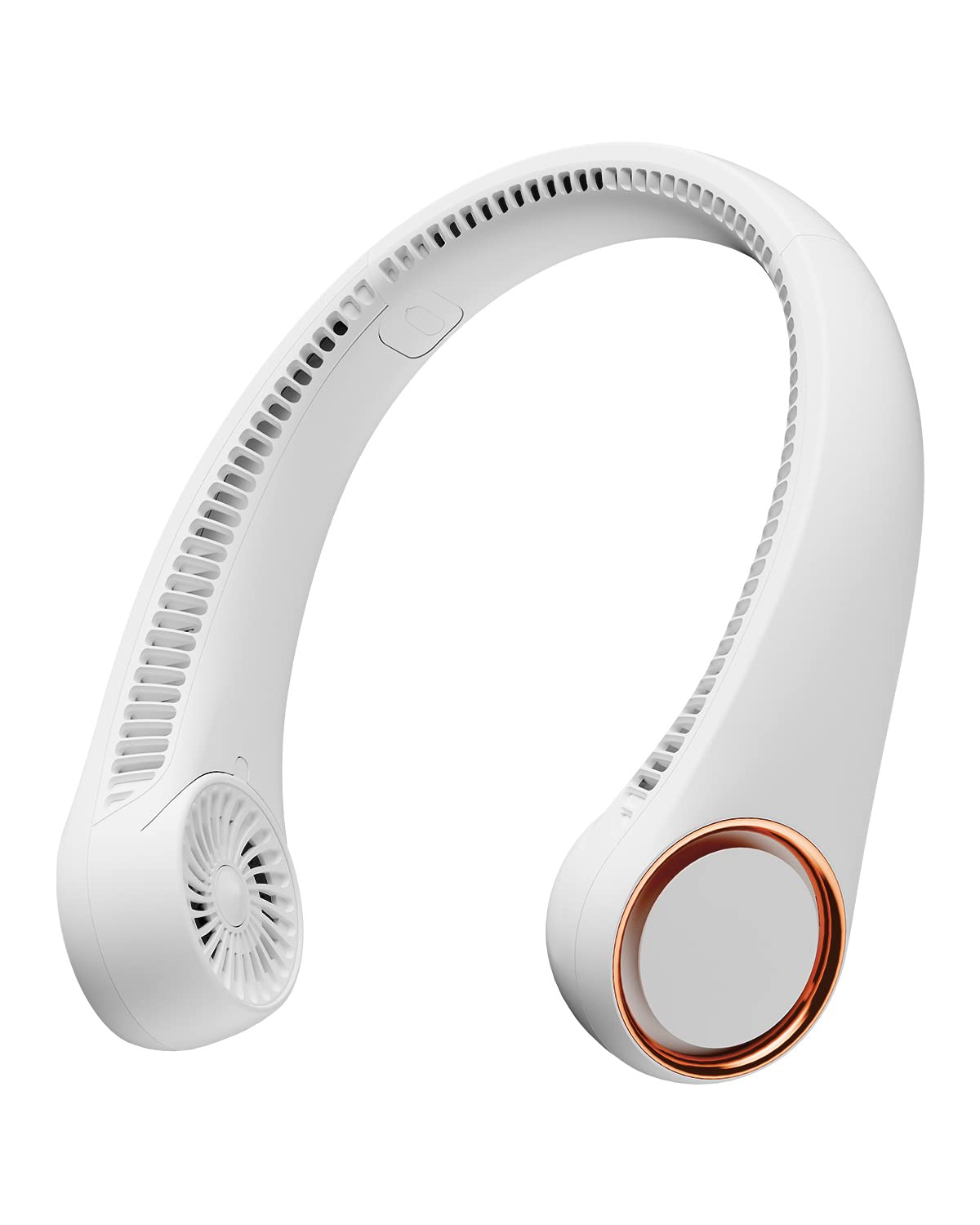 Ventilador de Cuello Portátil Gaiatop Recargable Blanco - Venta Internacional