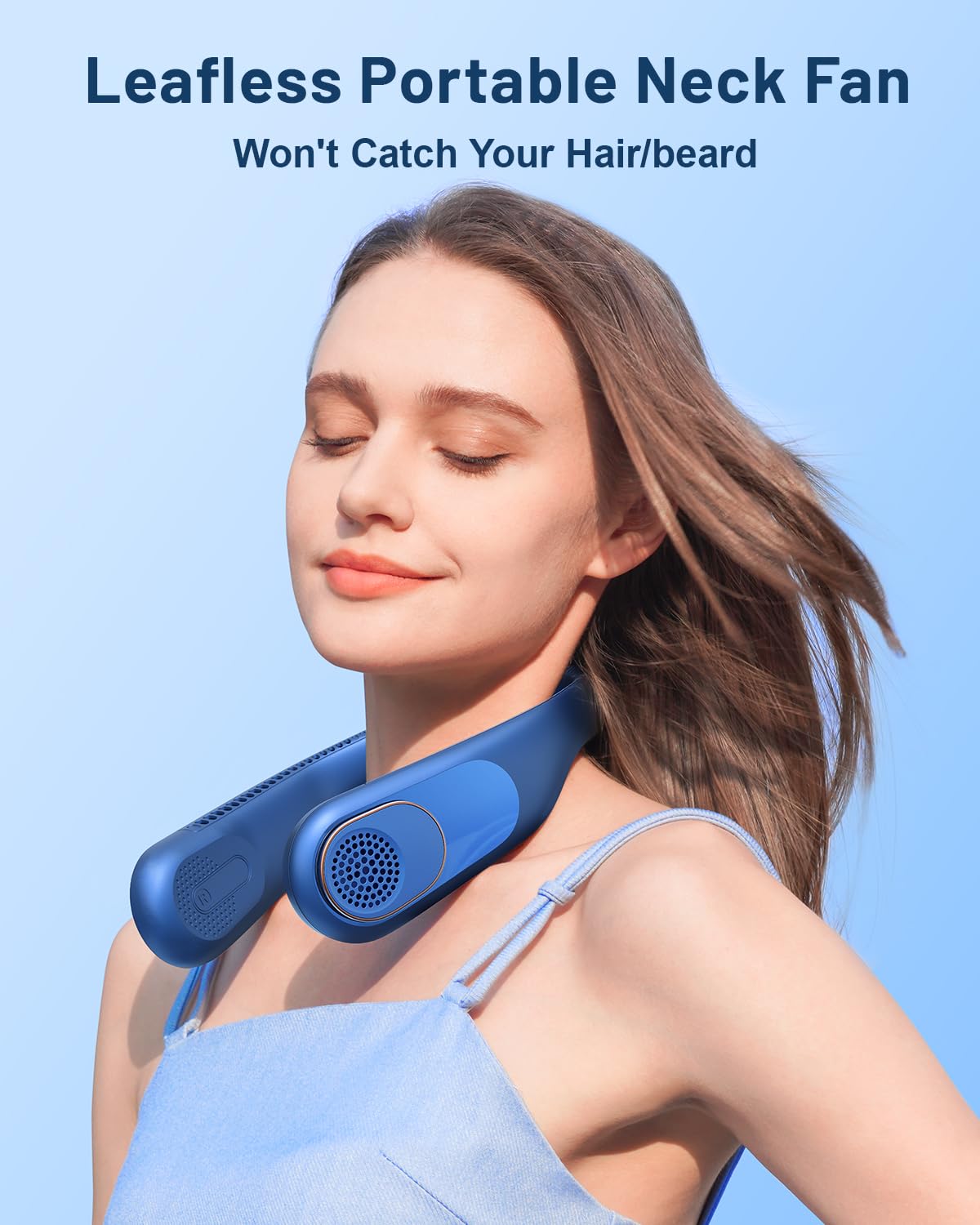 Foto 3 pulgar | Ventilador de Cuello Sweetfull Portátil con Refrigeración De 360° 4000 Mah - Venta Internacional