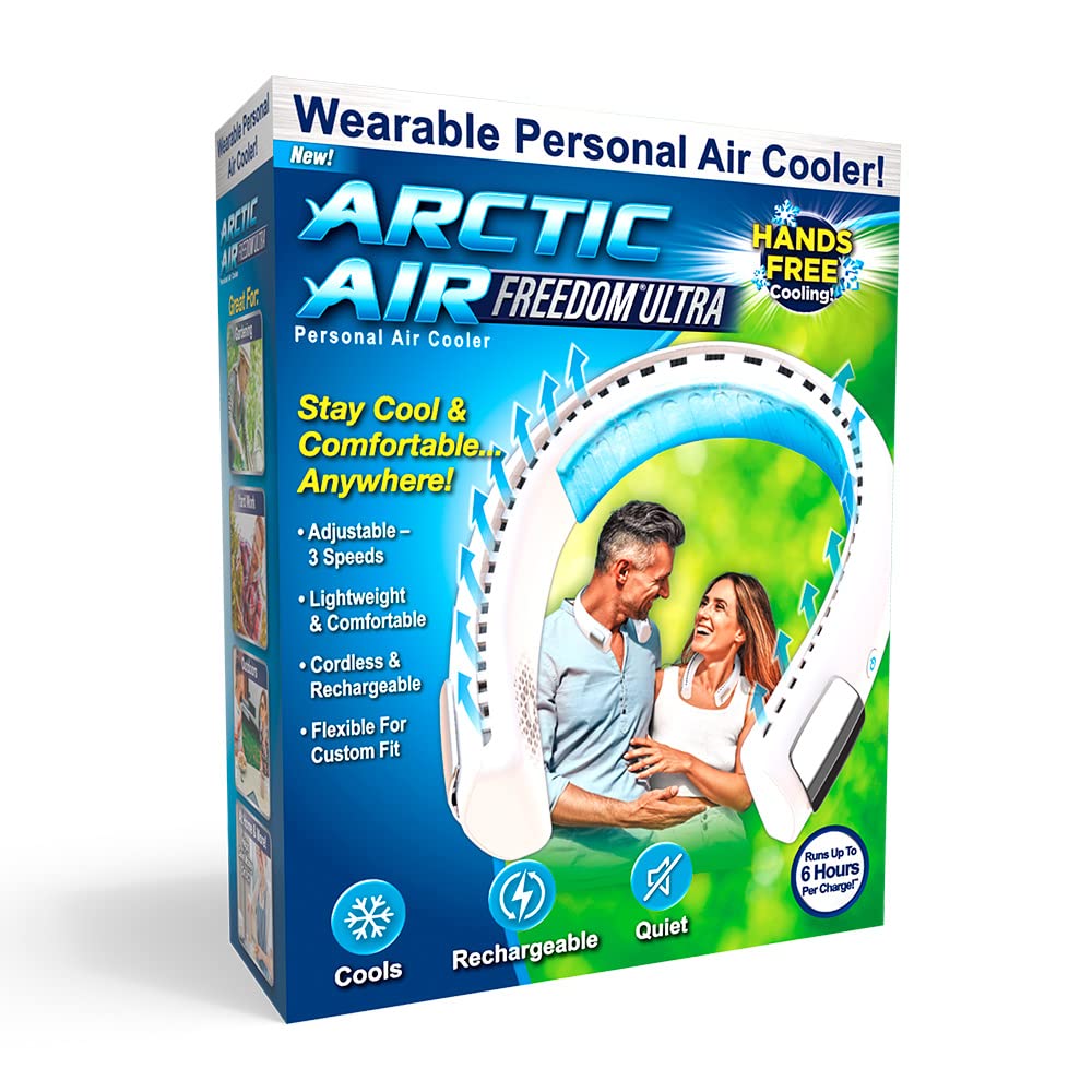 Foto 3 pulgar | Ventilador de Cuello Arctic Air Freedom Ultra de 3 Velocidades Recargable por Usb - Venta Internacional