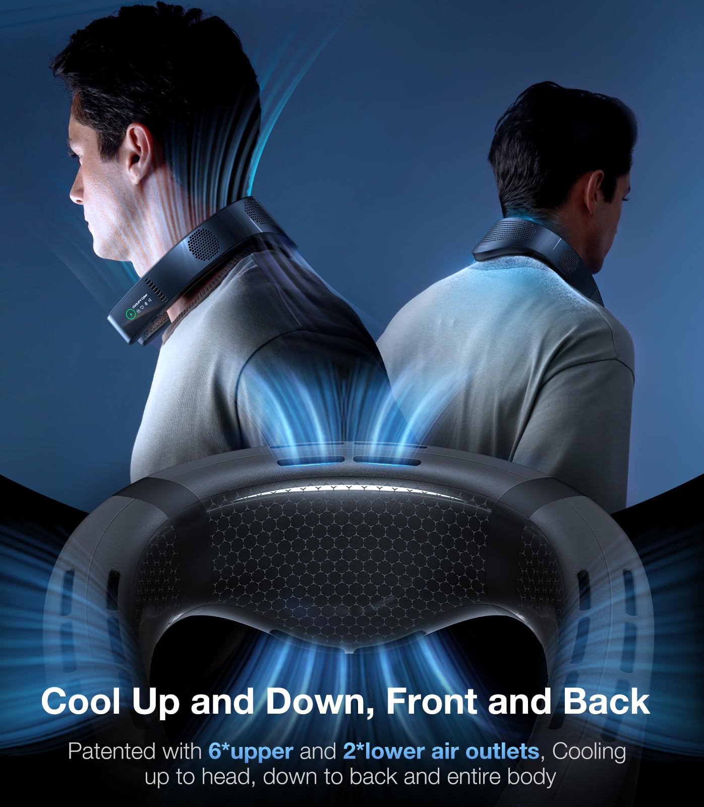 Foto 5 | Ventilador de Cuello Torras Coolify Cyber - Venta Internacional