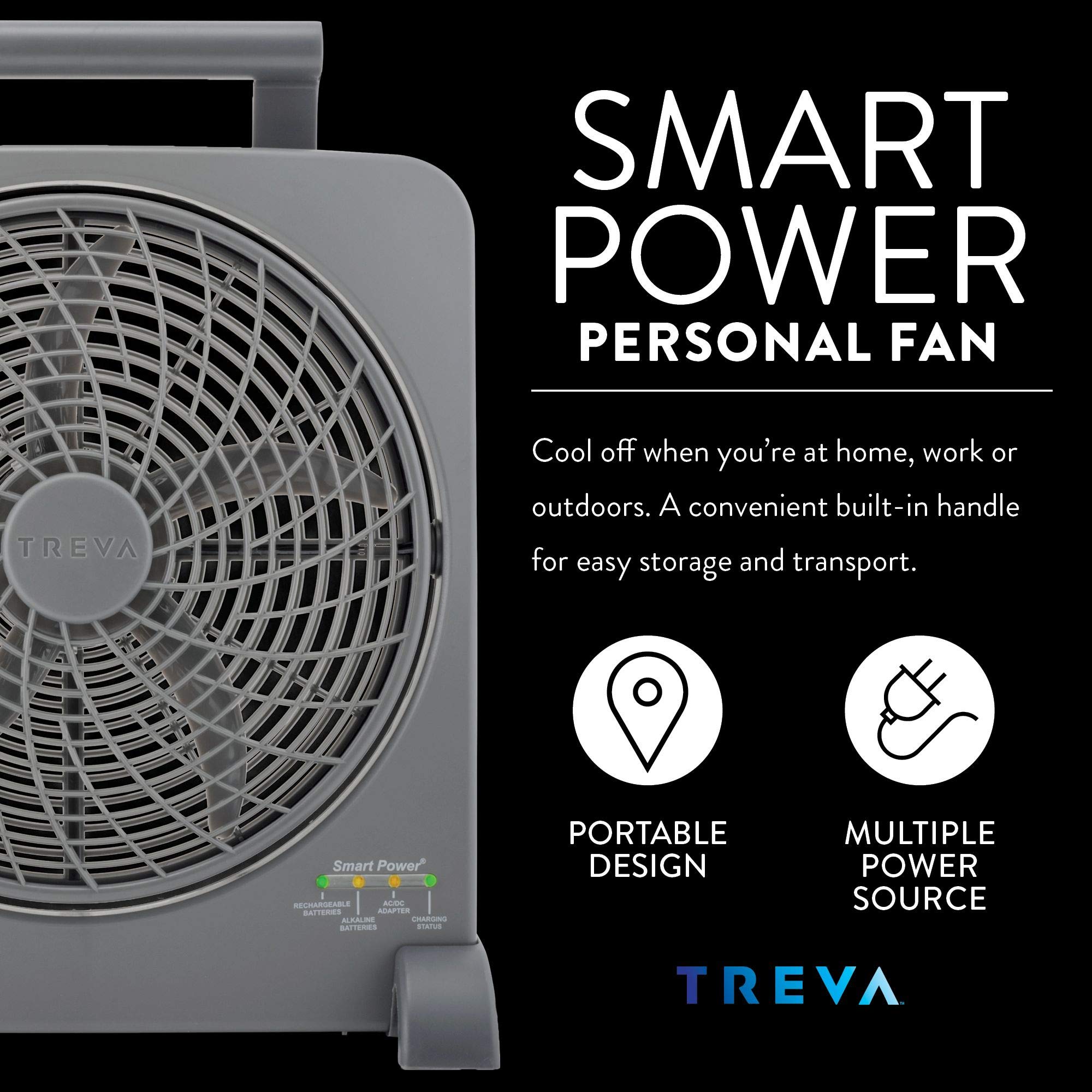Foto 3 pulgar | Ventilador Portátil O2cool Recargable-Venta Internacional