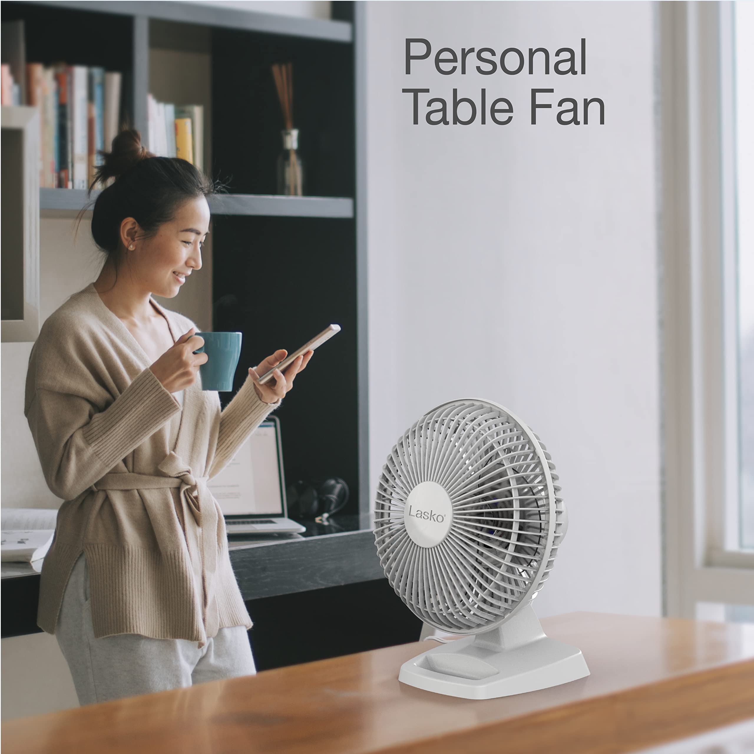 Foto 2 | Ventilador Lasko 2002w Personal De 6 Pulgadas Blanco - Venta Internacional.