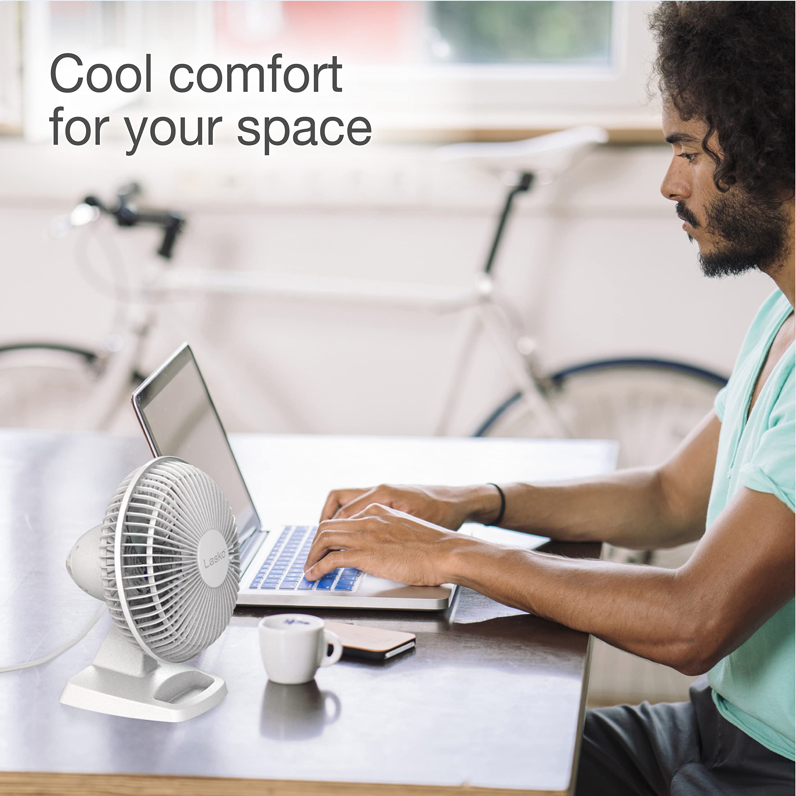 Foto 4 pulgar | Ventilador Lasko 2002w Personal De 6 Pulgadas Blanco - Venta Internacional.