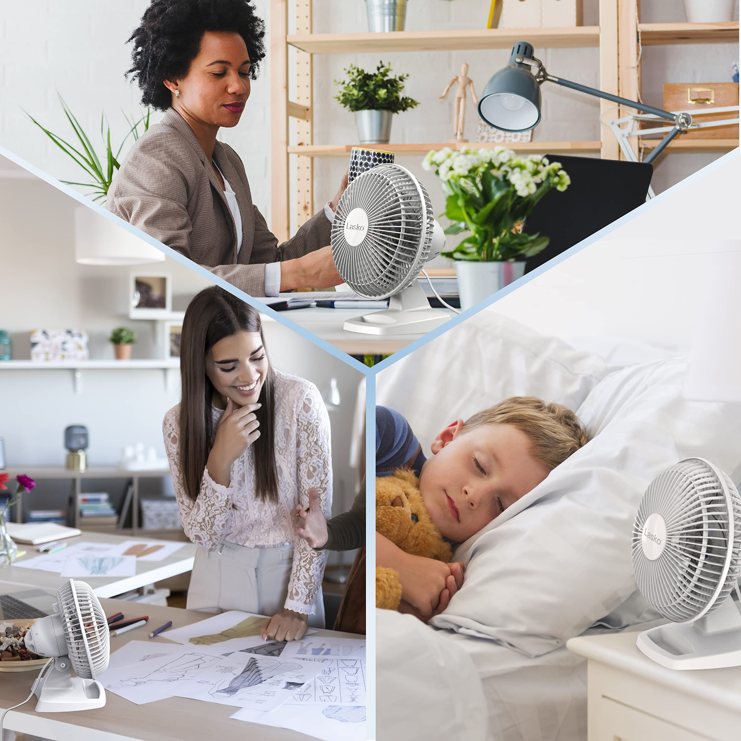 Foto 7 | Ventilador Lasko 2002w Personal De 6 Pulgadas Blanco - Venta Internacional.