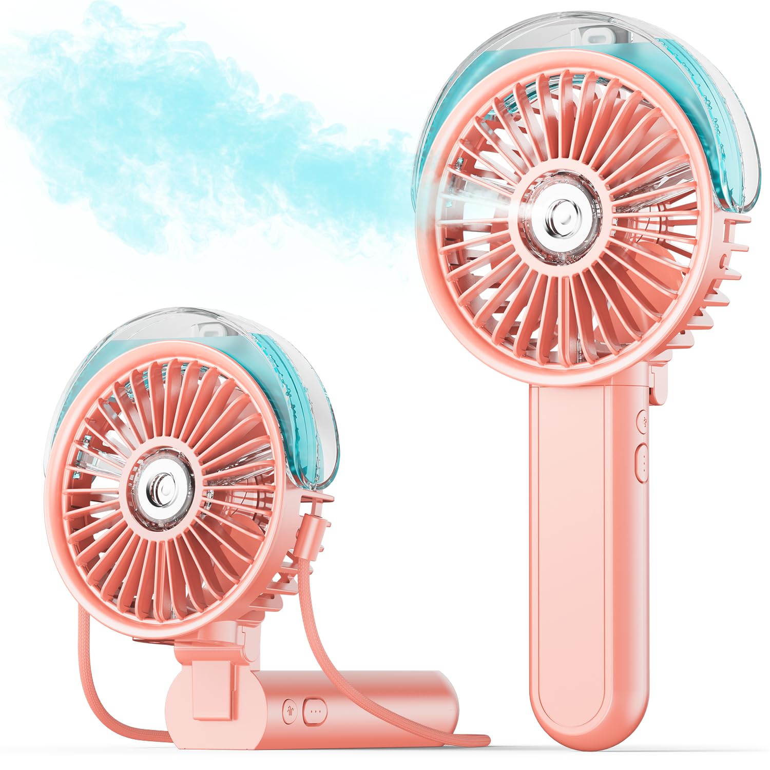 Foto 2 pulgar | Ventilador Nebulizador Portátil Sweetfull Plegable 180° Con Tanque De Agua De 30 Ml - Venta Internacional.