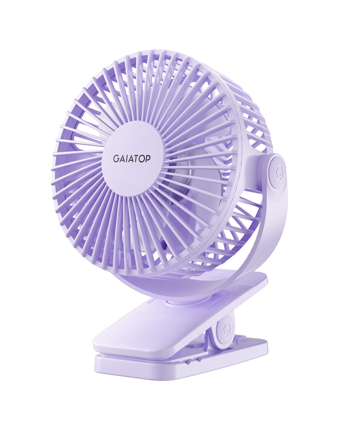 Foto 2 pulgar | Ventilador Portátil Con Clip Gaiatop Gaiatop, Funciona Con Pilas, Color Morado - Venta Internacional.