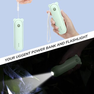 Foto 4 | Ventilador Portátil Jisulife con Powerbank de 4500 Mah 46 H de Autonomía - Venta Internacional