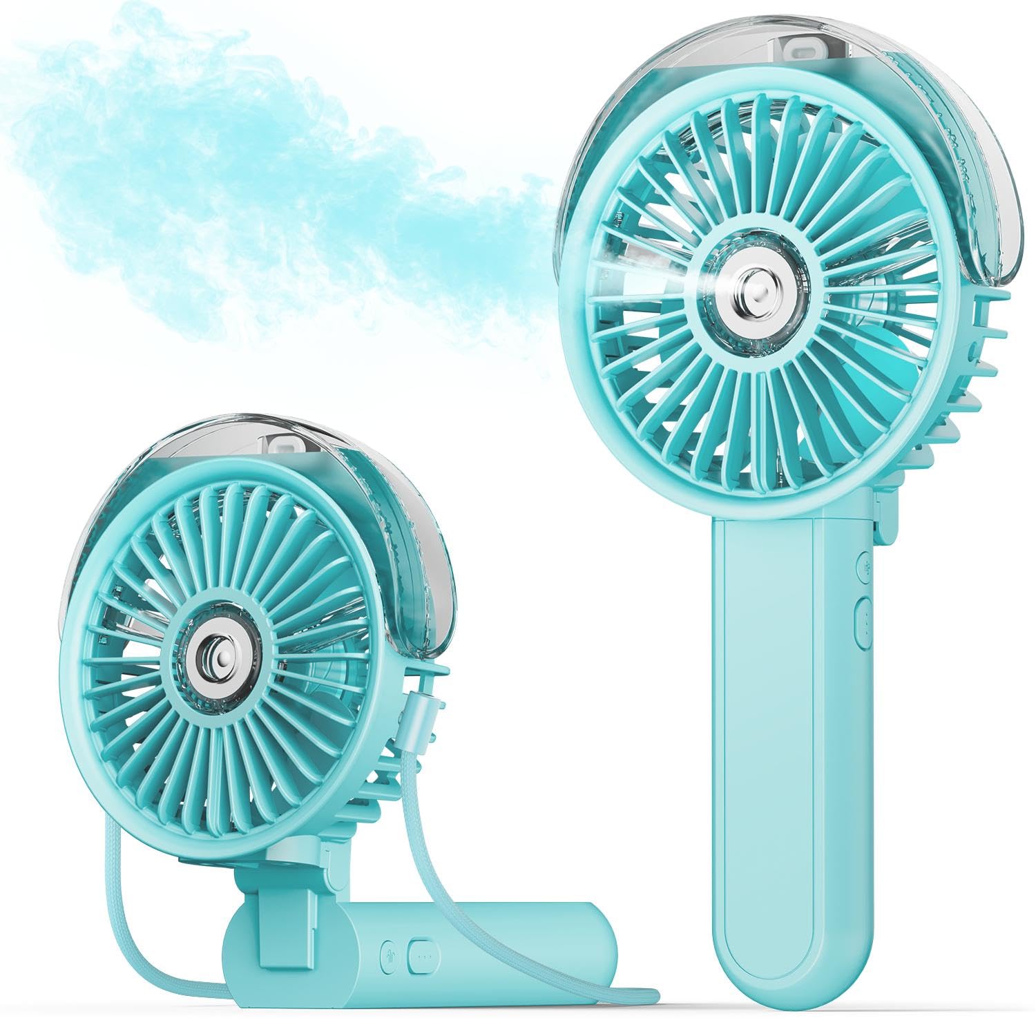 Foto 2 pulgar | Ventilador Nebulizador Portátil Sweetfull Plegable 180° Con Tanque De Agua De 30 Ml - Venta Internacional.