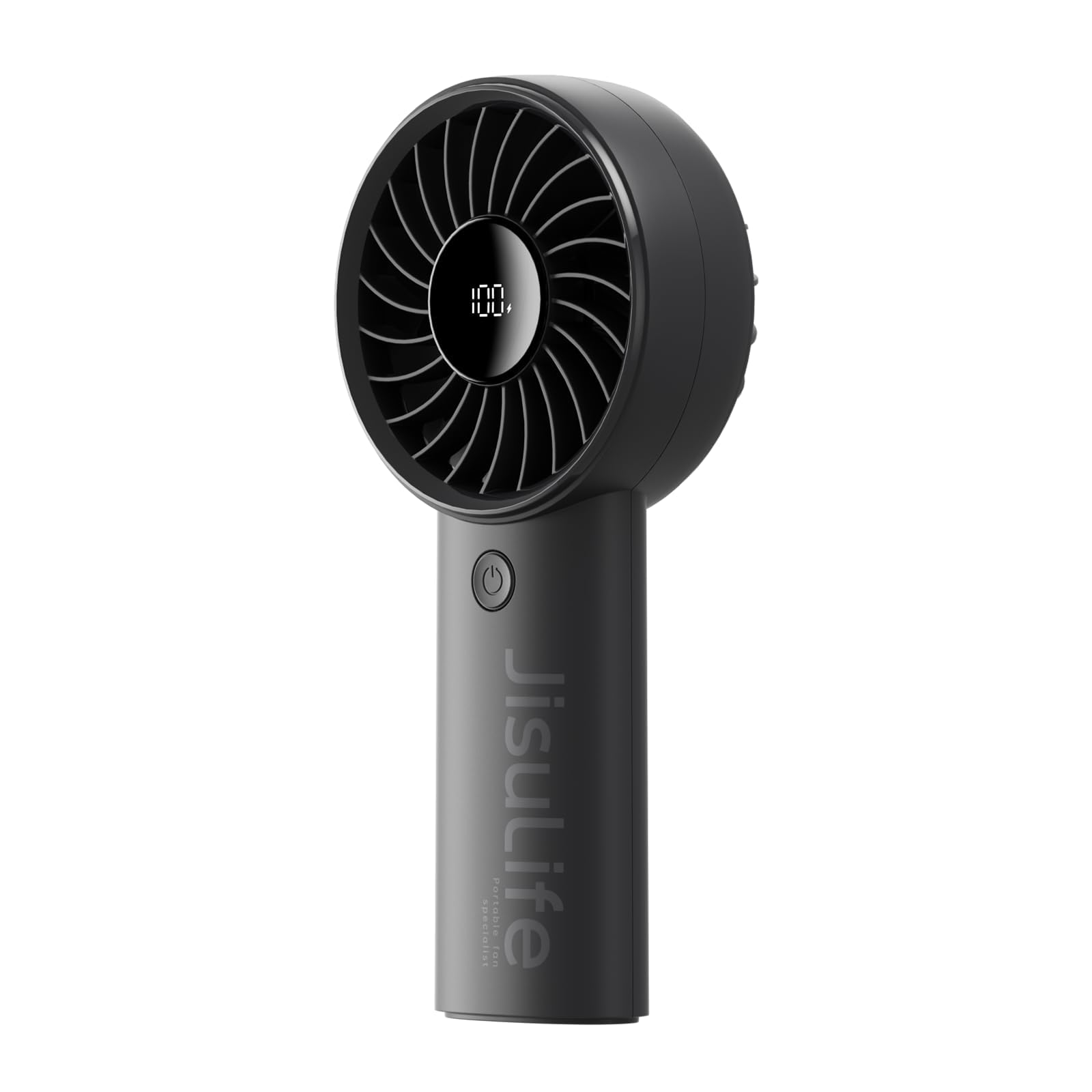 Ventilador De Mano Jisulife Life4 Con Batería De 5000 Mah Y Pantalla Led - Venta Internacional. $875