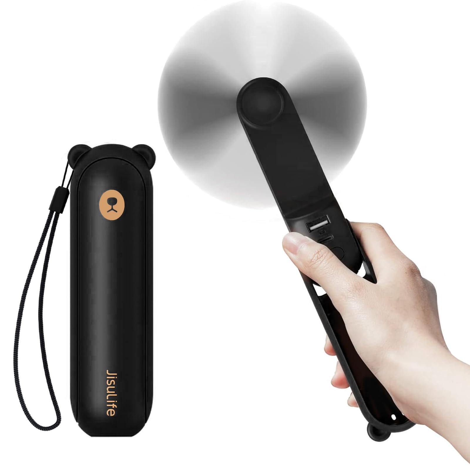 Foto 2 pulgar | Ventilador Portátil Jisulife Con Powerbank De 4500 Mah, 46 H De Autonomía - Venta Internacional.