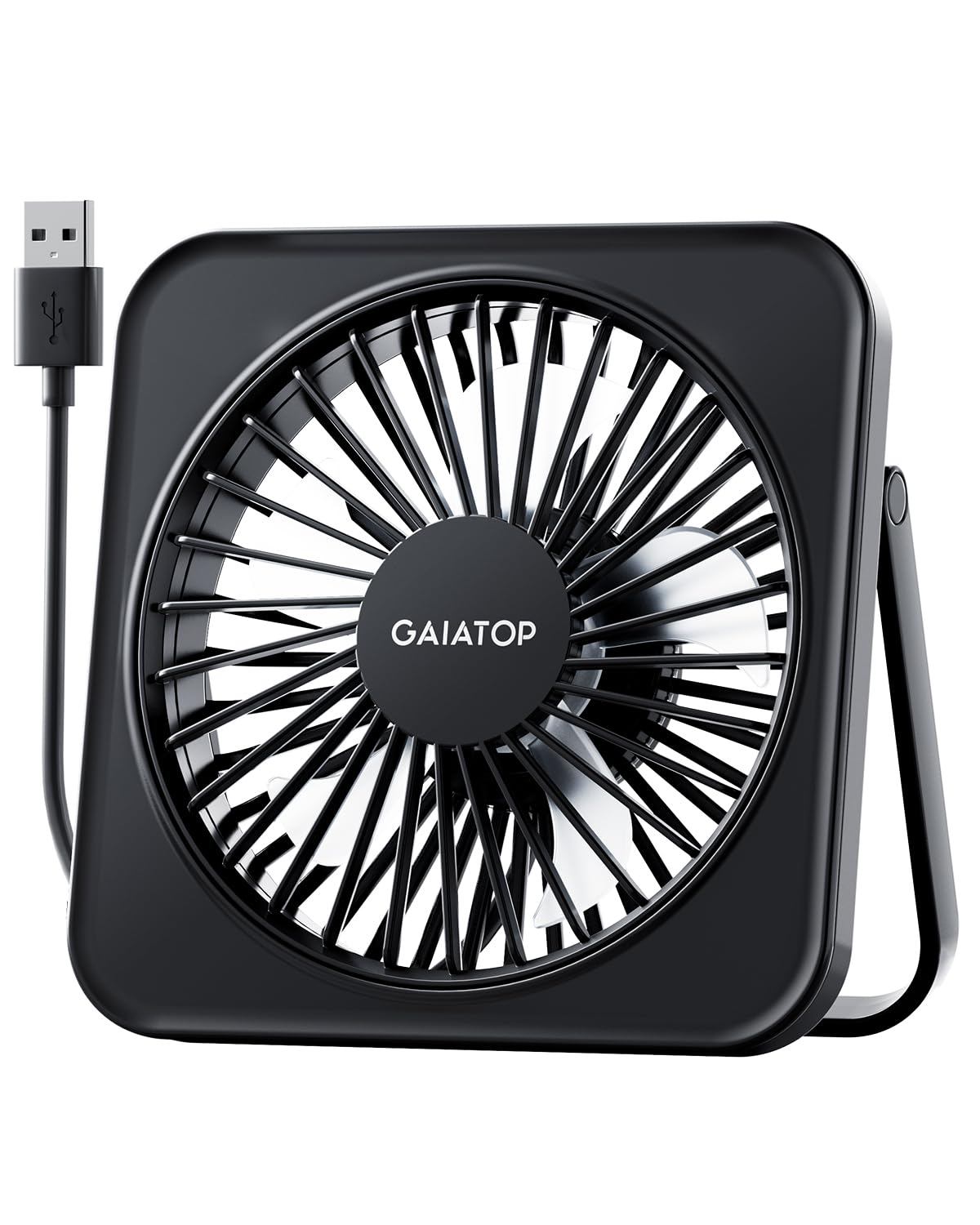Foto 2 pulgar | Ventilador de Escritorio Gaiatop Usb de 5 Pulgadas 3 Velocidades Inclinación 180° Plegable - Venta Internacional