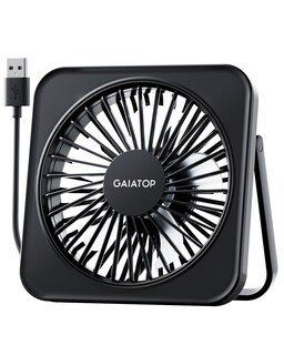 Foto 1 | Ventilador de Escritorio Gaiatop Usb de 5 Pulgadas 3 Velocidades Inclinación 180° Plegable - Venta Internacional