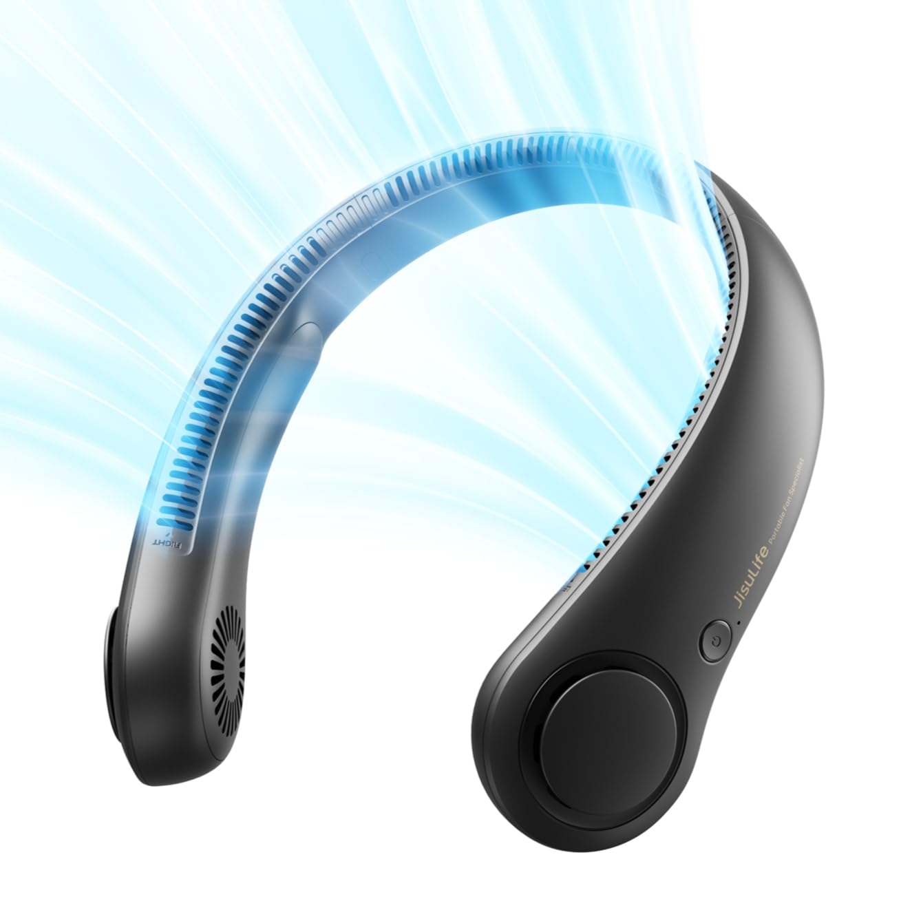 Foto 2 pulgar | Ventilador De Cuello Portátil Jisulife, Sin Hojas, Recargable, 4000 Mah - Venta Internacional.