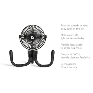 Foto 4 | Ventilador Portátil Para Cochecito Munchkin Para Bebés Con Luces Led - Venta Internacional.