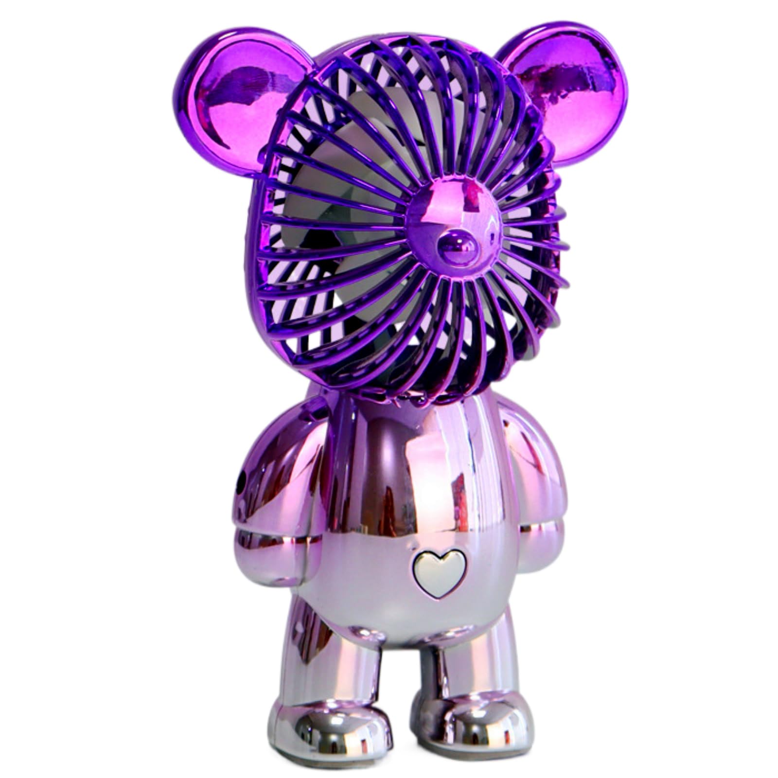 Foto 2 pulgar | Miniventilador Portátil Generic Bear, Portátil, Recargable Por Usb - Venta Internacional.