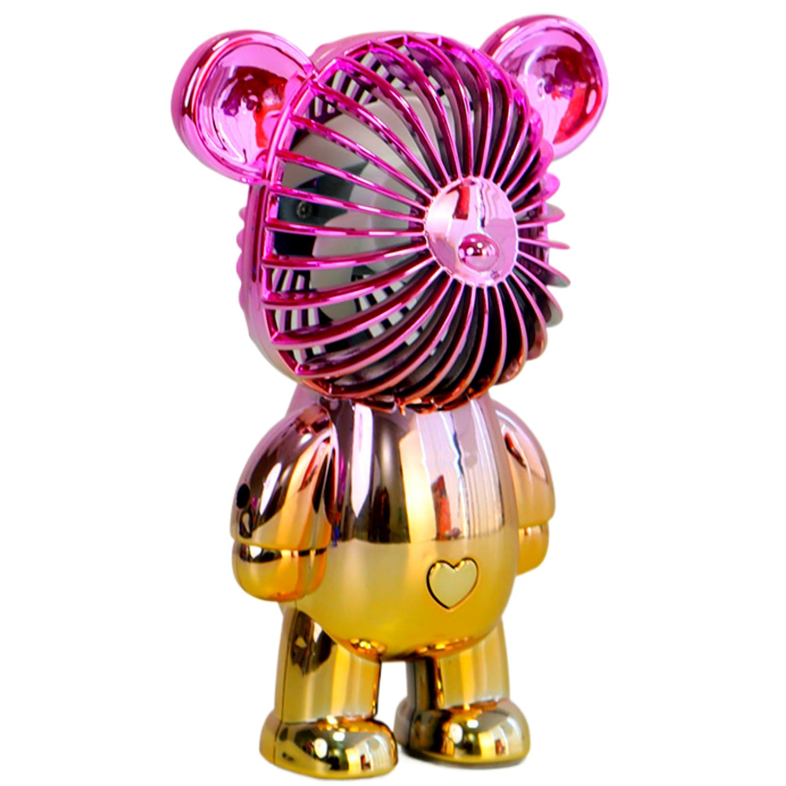 Foto 2 pulgar | Miniventilador Portátil Generic Bear, Portátil, Recargable Por Usb - Venta Internacional.