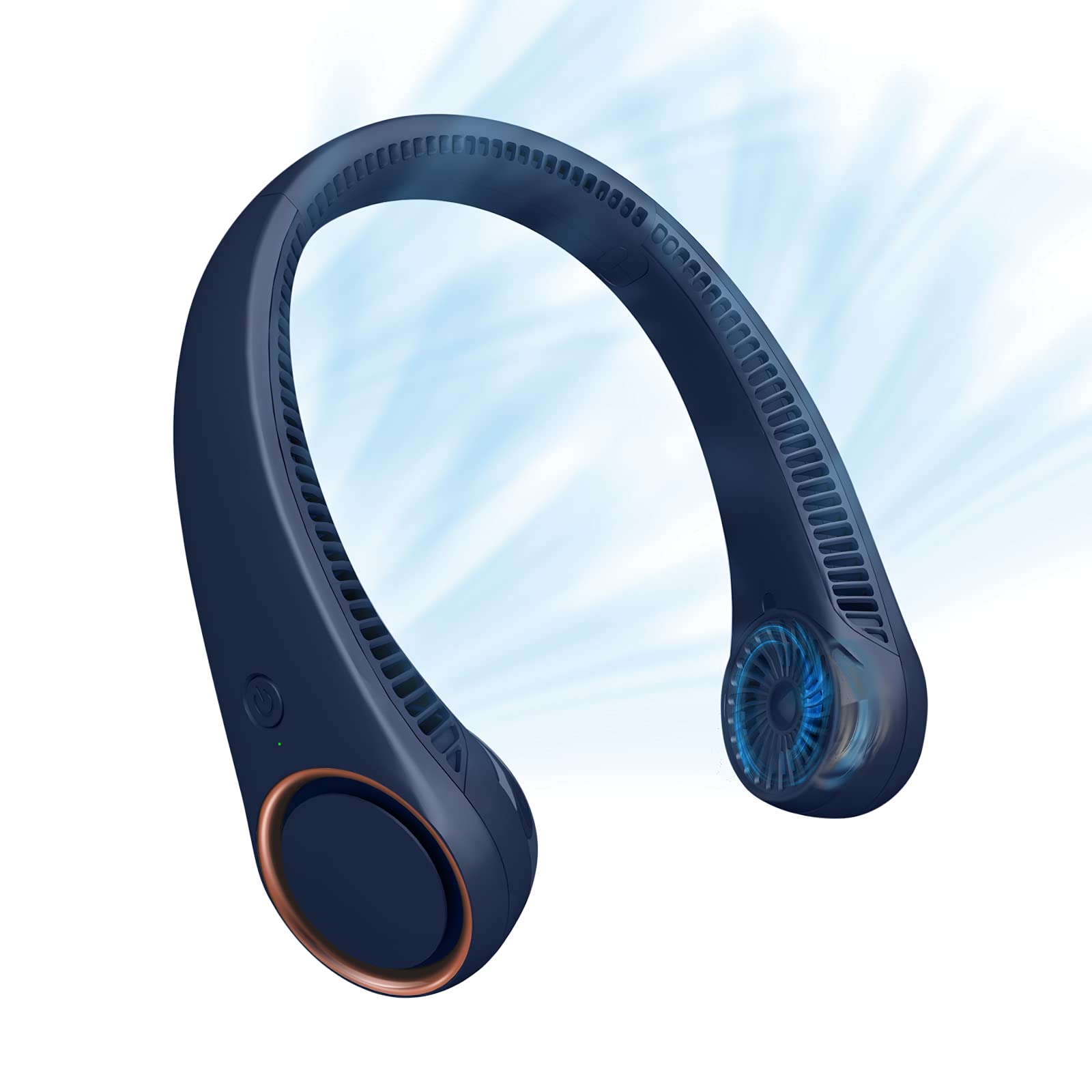 Ventilador De Cuello Civpower Portátil Para Refrigeración Personal, Recargable, 4000 Mah - Venta Internacional.
