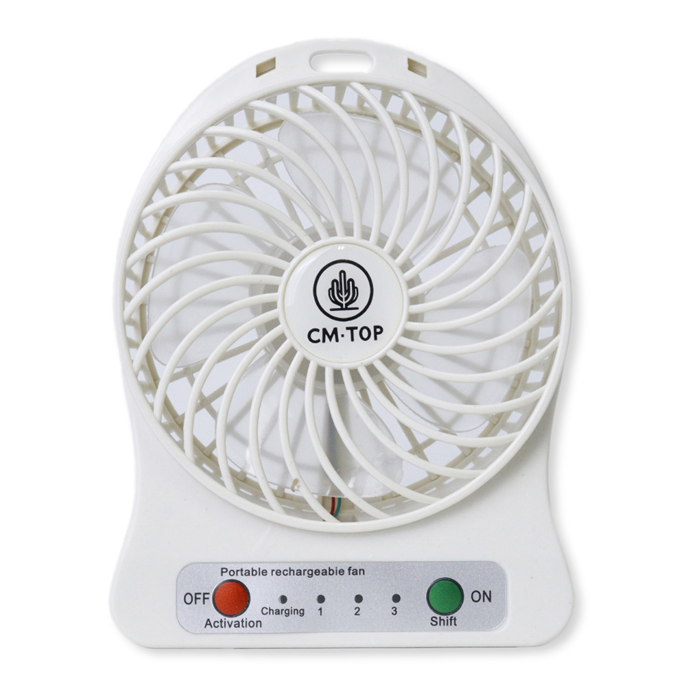 Foto 1 | Mini Ventilador De Mano Blanco