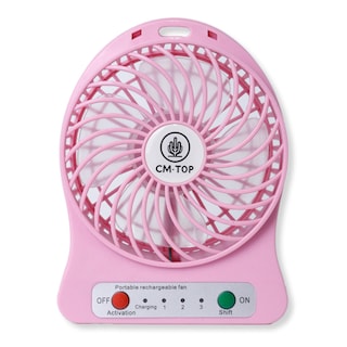 Foto 1 | Mini Ventilador De Mano Rosa