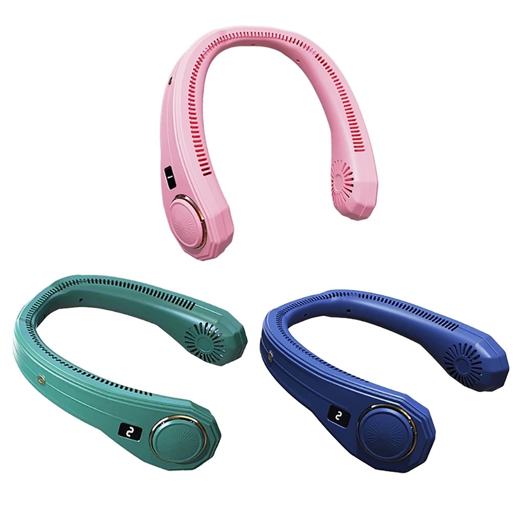 Foto 4 pulgar | Ventilador De Cuello Portátil F22 Mini Sin Luz Con Pantalla Usb R - Venta Internacional.