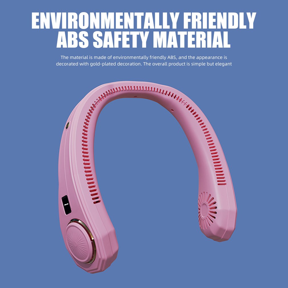 Foto 5 | Ventilador De Cuello Portátil F22 Mini Sin Luz Con Pantalla Usb R - Venta Internacional.