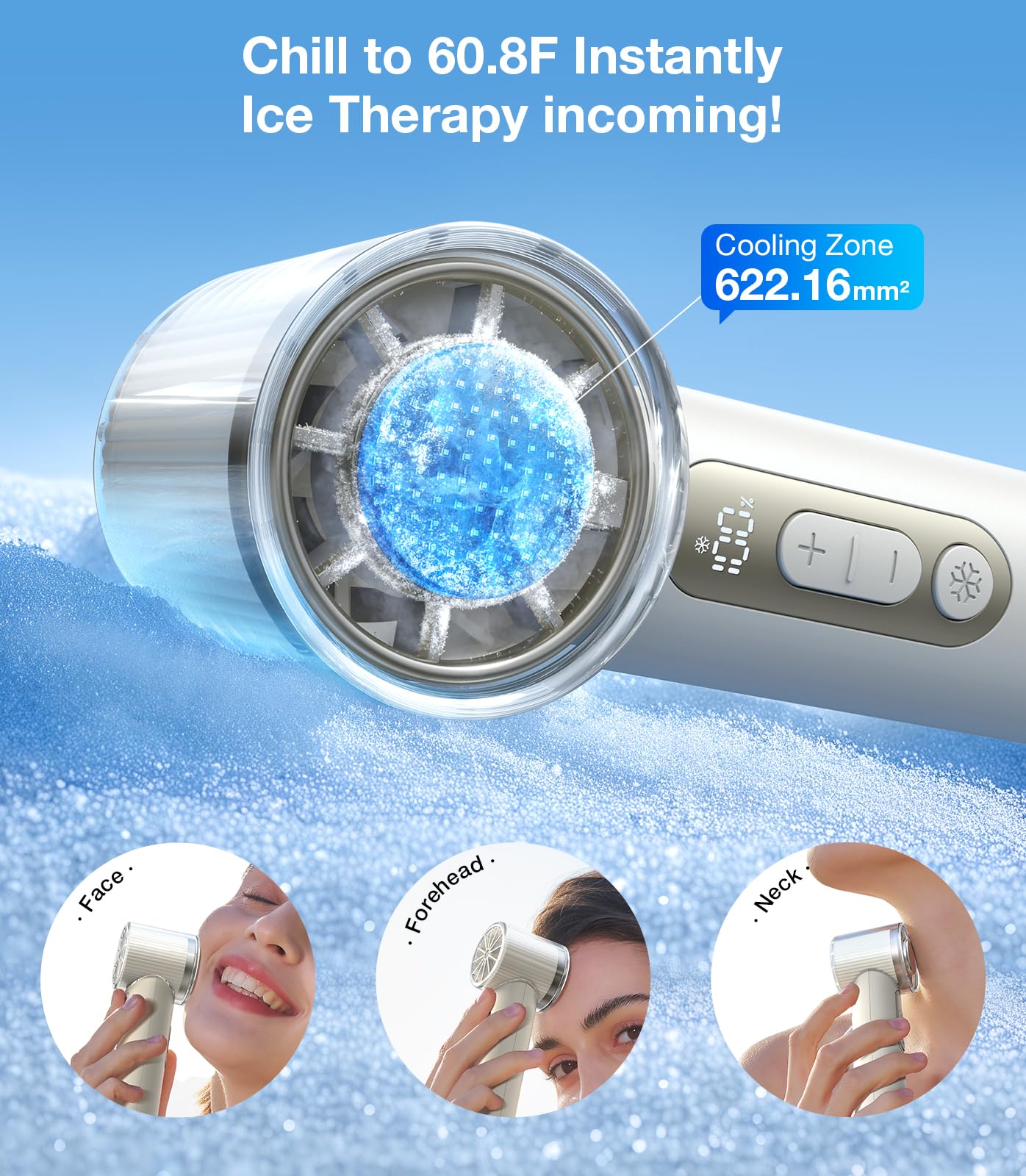 Foto 4 pulgar | Ventilador Portátil Torras Coolify Iva Con Enfriador De Hielo 5000mah Ivory - Venta Internacional.