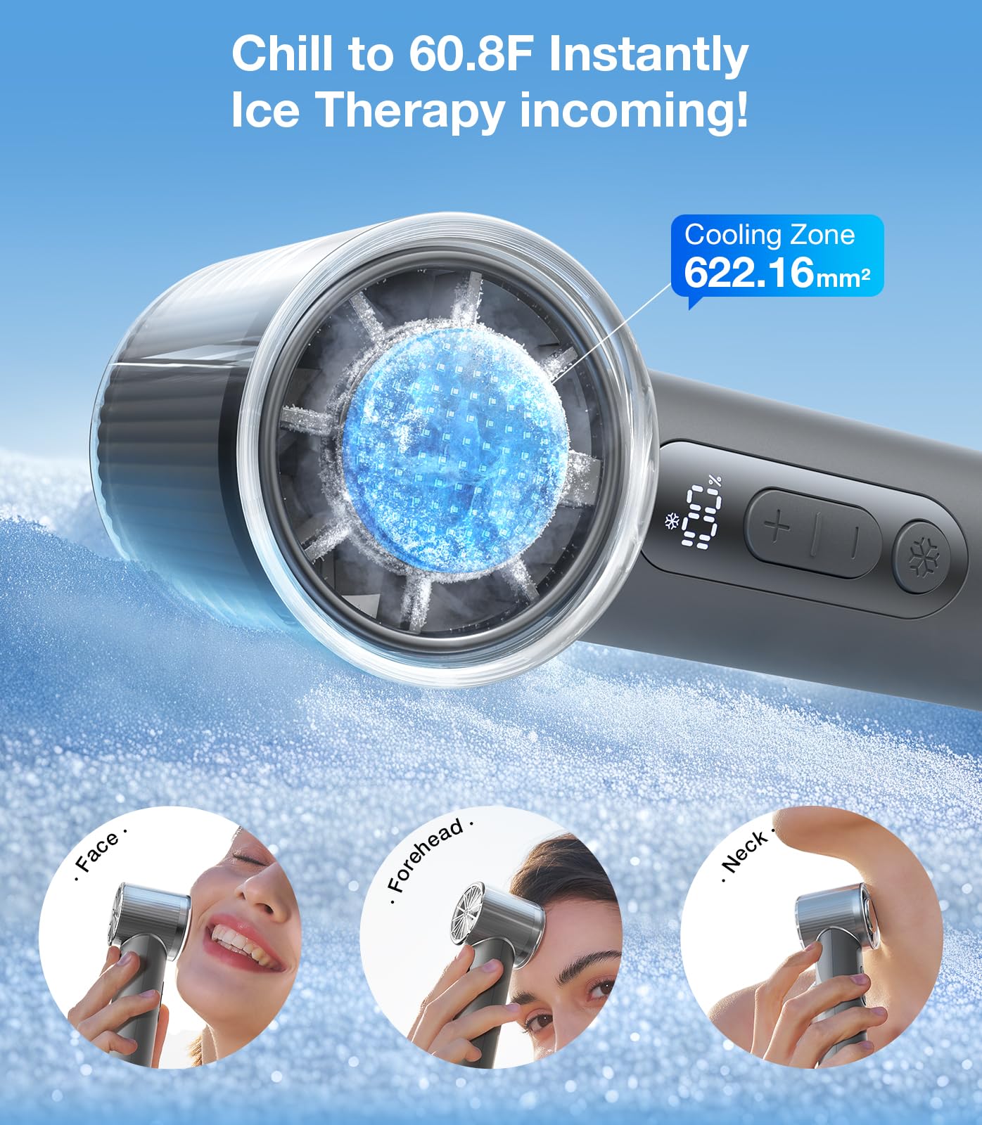 Foto 4 pulgar | Ventilador Portátil Torras Coolify Iva Con Enfriador De Hielo 5000 Mah Charcoal - Venta Internacional.