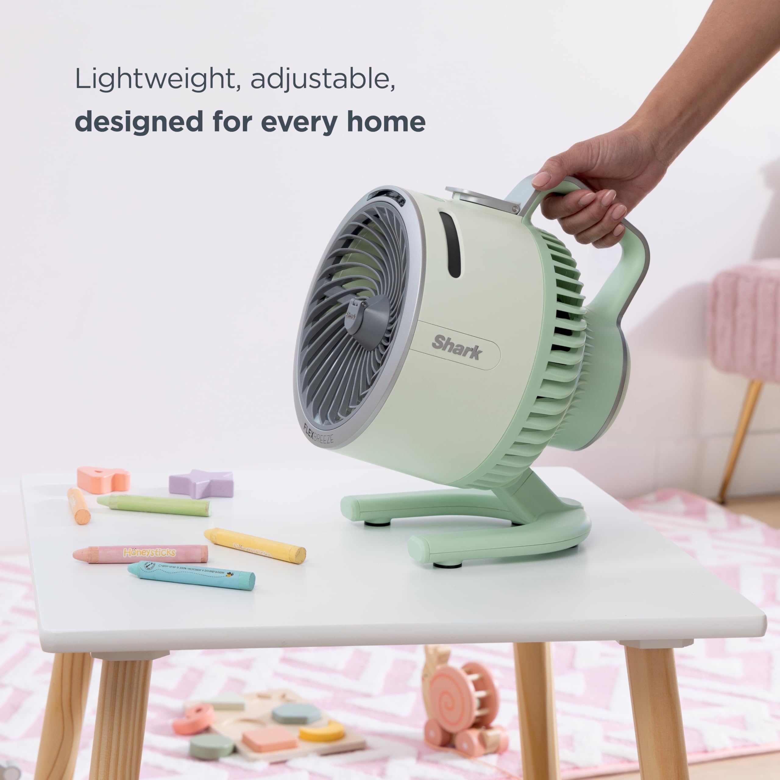 Foto 8 pulgar | Ventilador Portátil Shark Flexbreeze Hydrogo Con Niebla Para Interiores Y Exteriores - Venta Internacional.