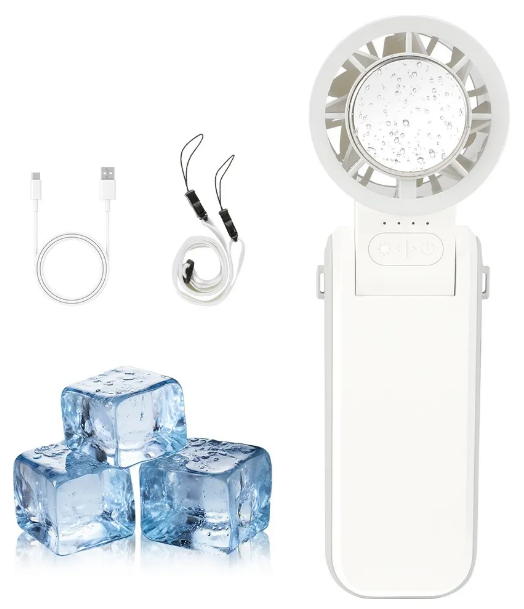 Mini Xtellar Ventilador Portátil De 2 Modo Y 4 Vel Con Refrigeración