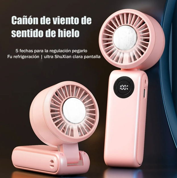 Foto 4 pulgar | Mini Xtellar Ventilador Portátil De 2 Modo Y 4 Vel Con Refrigeración