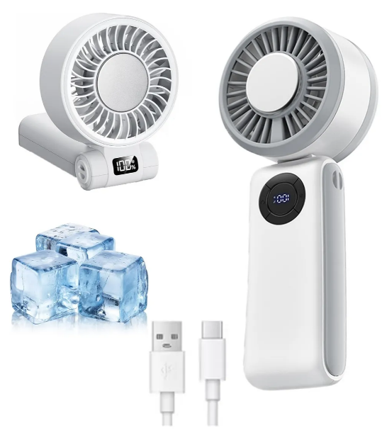 Mini Ventilador Xtellar de Mano Portátil Recargable Usb