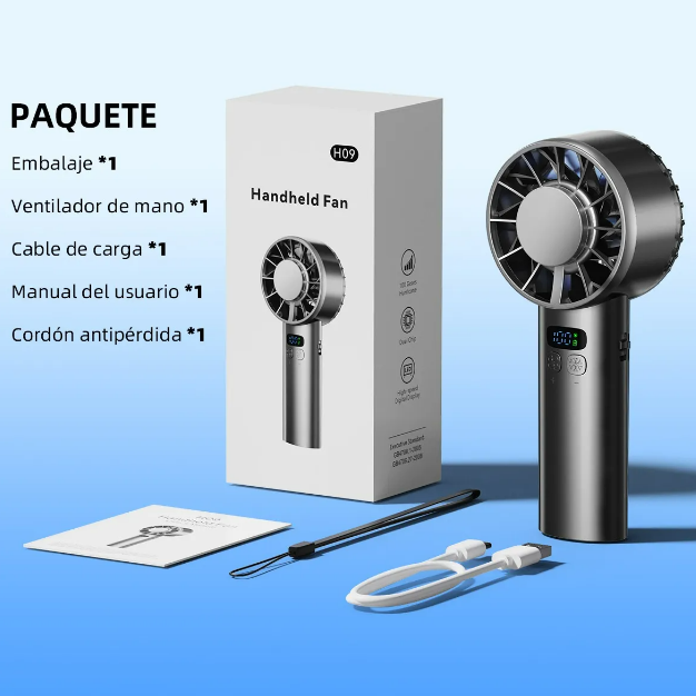 Foto 5 pulgar | Mini Ventilador Xtellar de Mano Portátil Enfriador