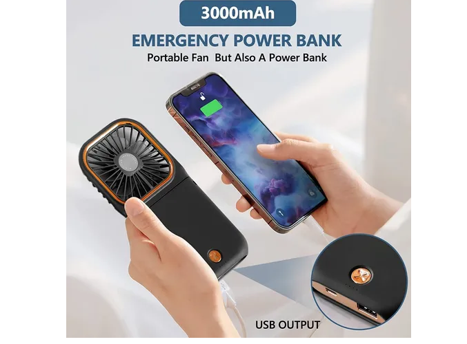 Foto 3 pulgar | Ventilador Portátil Xtellar 3 Velocidades