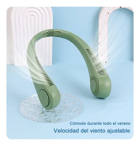 Foto 4 pulgar | Ventilador de Cuello Xtellar Verde