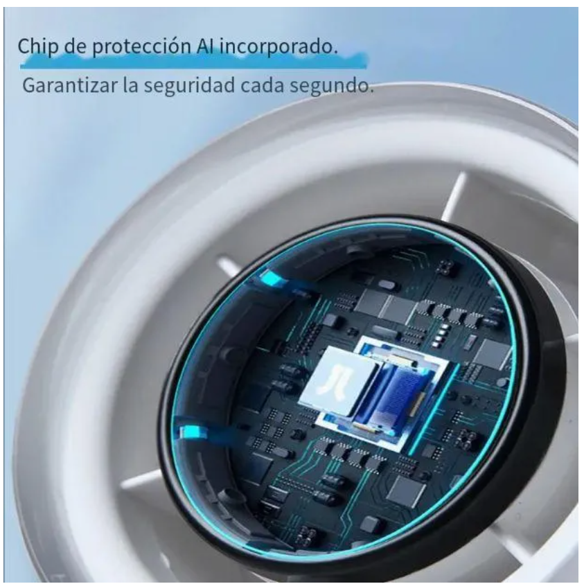 Foto 4 pulgar | Portátil Mini Ventilador Portail Gran Capacidad De Carga