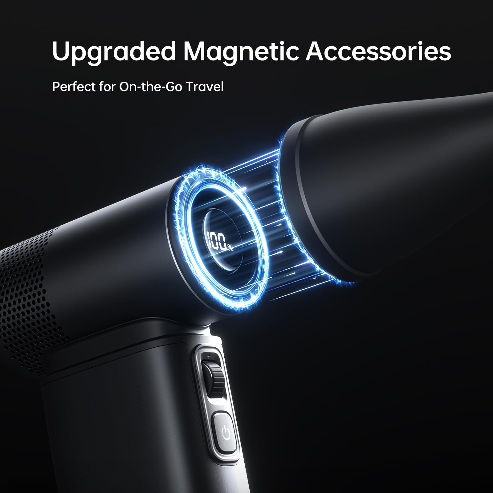 Foto 7 | Ventilador De Mano Jisulife Portable Ultra2, 9000 Mah, 25 Horas, Batería Externa - Venta Internacional.