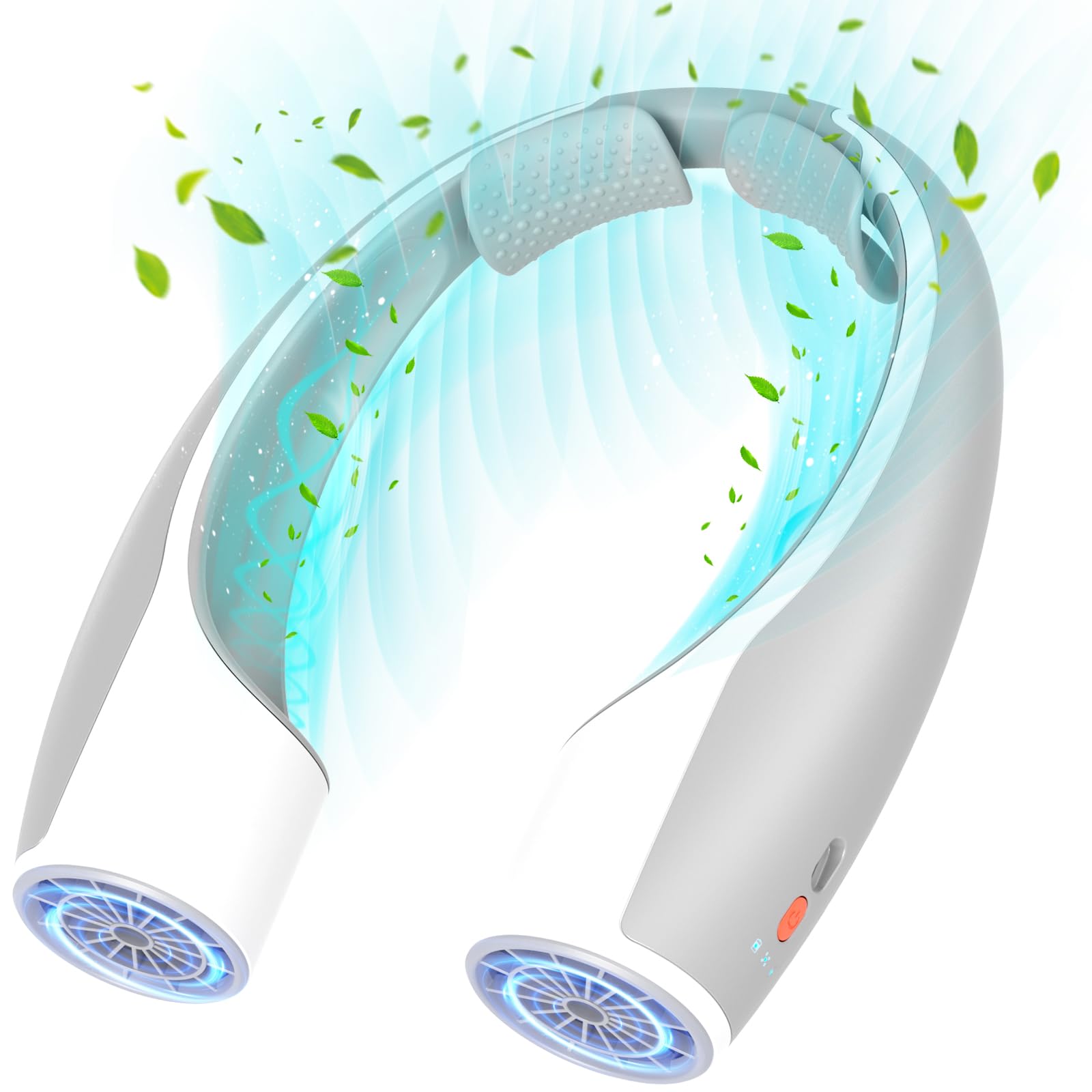 Foto 1 | Ventilador De Cuello Rohent Portátil De Alta Velocidad, 4 Velocidades, Recargable - Venta Internacional.