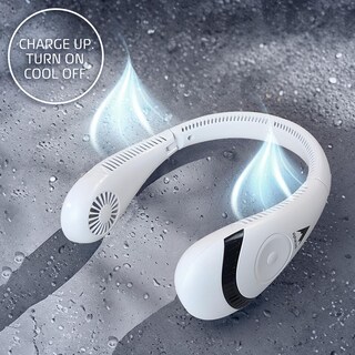 Foto 3 | Ventilador De Cuello Portátil Alphacool, Diseño Sin Aspas, Batería De 18 H - Venta Internacional.
