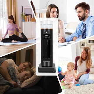Foto 3 | Ventilador Sin Aspas 6 Velocidades Humidificador Eo Safe Imports Esi-19914 Negro