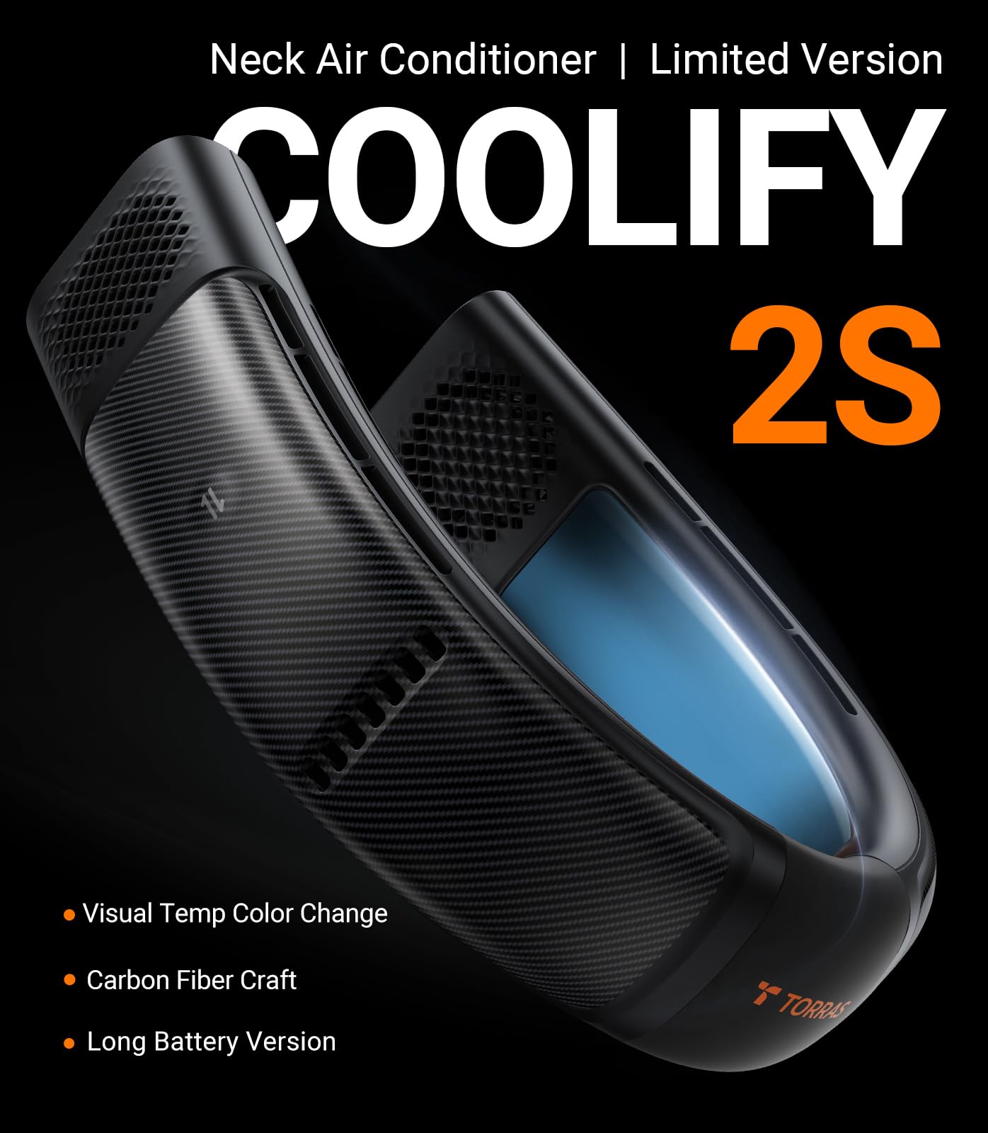 Foto 3 pulgar | Aire Acondicionado De Cuello Torras Coolify 2s Con Batería Larga  Color Negro - Venta Internacional.