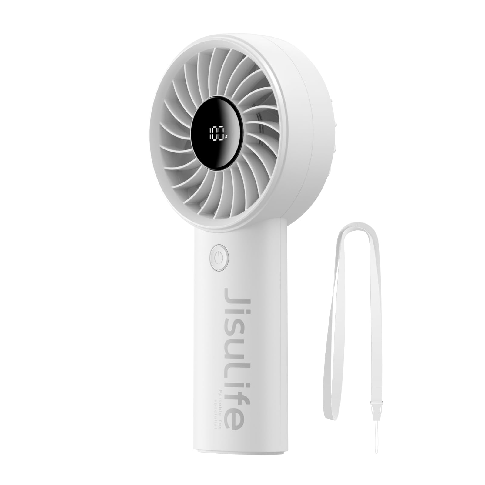 Foto 2 pulgar | Ventilador Portátil De Mano Jisulife Life4 Con Batería De 5000 Mah De 5 Velocidades - Venta Internacional.