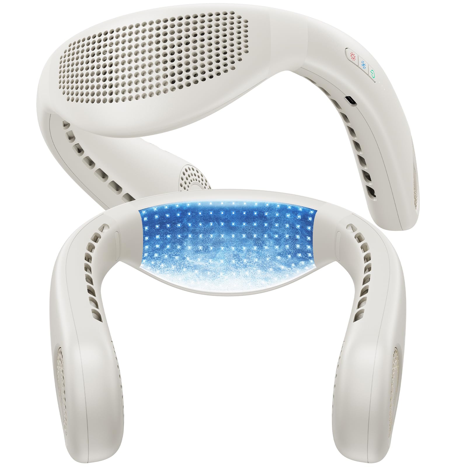 Foto 2 pulgar | Ventilador De Cuello Torras Coolify Air 2025 Mejorado  Recargable  Color Marfil - Venta Internacional.